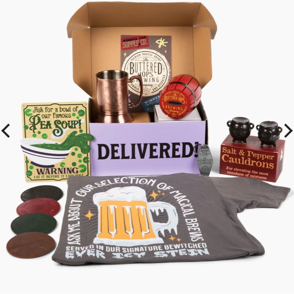 Harry Potter Fans! Entire MAGIC DELIVERED Magical Inn & Tavern Keeper Box